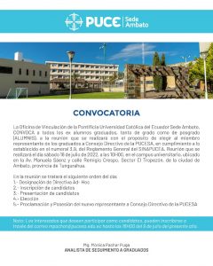 CONVOCATORIA