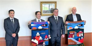 La PUCESA cumplió agenda en Japón