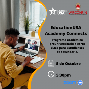 EducationUSA Academy Connects junto a la universidad de Wisconsin-Madison