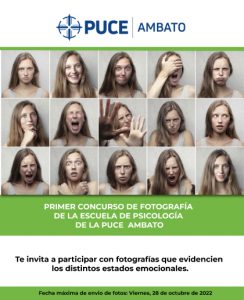 Primer concurso de fotografía de la escuela de Psicología de la PUCE Sede Ambato