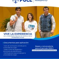 CONVOCATORIA PARA INTERCAMBIO DE MOVILIDAD VIRTUAL INTERNACIONAL INTERCAMPUS AUSJAL PERIODO 2023