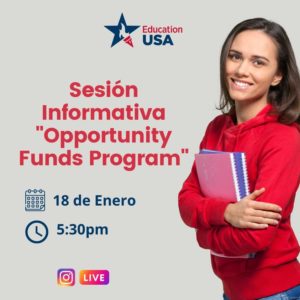 Sesión Informativa – “Opportunity Funds Program”