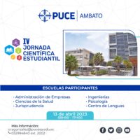 Agendas IV Jornada Cientifica