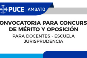 Convocatoria Escuela de Jurisprudencia